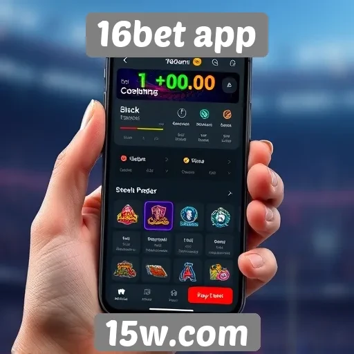 Análise da interface do usuário da 16bet app